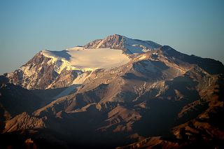 28 La Mesa, Mercedario, Alma Negra At Sunset From Aconcagua Camp 3 Colera.jpg